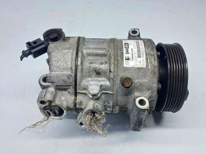 Compresor clima Skoda Superb II (3T4) [Fabr 2008-2015] 1K0820808B 2.0 TDI CFFB 103KW / 140CP  