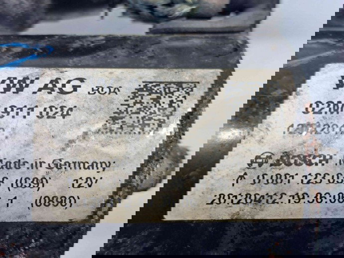  Electromotor 11 dinti Skoda Superb II (3T4) [Fabr 2008-2015] 02M911024 | 0001123038 2.0 TDI CFFB 103KW / 140CP  