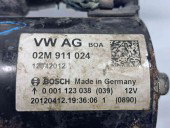  Electromotor 11 dinti Skoda Superb II (3T4) [Fabr 2008-2015] 02M911024 | 0001123038 2.0 TDI CFFB 103KW / 140CP  