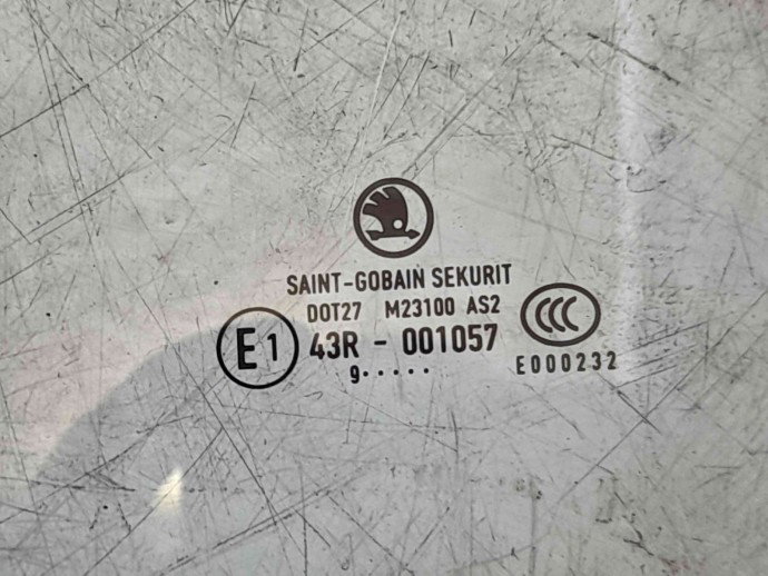 Geam usa stanga fata Skoda Fabia 2 (5J, 542) [Fabr 2007-2014] OEM