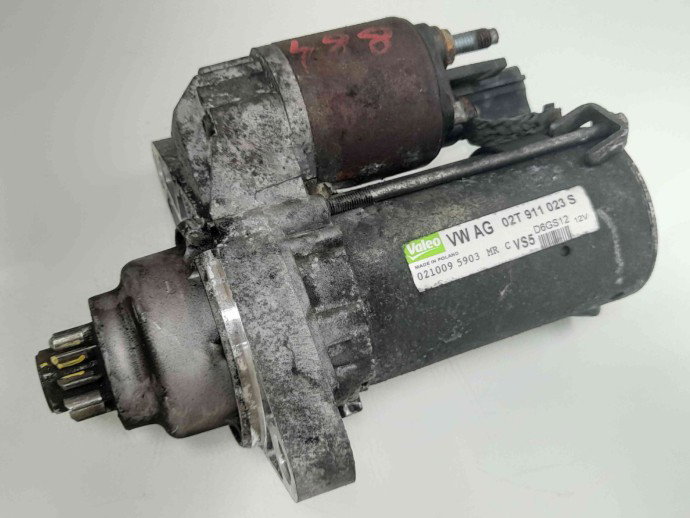 Electromotor 10 dinti  Skoda Fabia 2 (5J, 542) [Fabr 2007-2014] 02T911023S 1.2