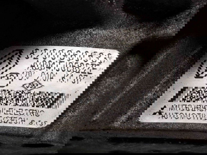 Alternator Renault Scenic 3 [Fabr 2009-2015] 8200960533 1.5 DCI K9K837 81KW / 110CP  