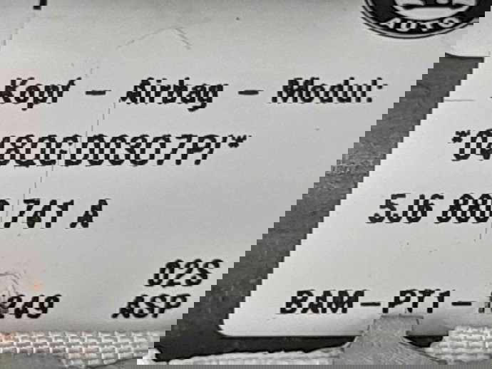 Airbag cortina stanga Skoda Fabia 2 (5J, 542) [Fabr 2007-2014] 5J6880741A