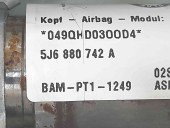 Airbag cortina dreapta  Skoda Fabia 2 (5J, 542) [Fabr 2007-2014] 5J6880742A 