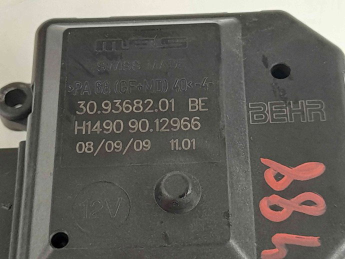 Motoras clapeta aeroterma bord  Skoda Fabia 2 (5J, 542) [Fabr 2007-2014] 309368201BE 