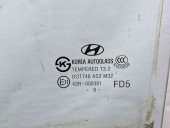 Geam usa stanga spate Hyundai i30 (FD) [Fabr 2007-2012] OEM