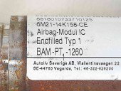 Airbag cortina stanga Ford S-Max 1 [Fabr 2006-2014] 6M21-14K158-CE