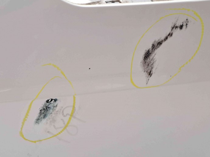 Bara spate Mercedes Clasa E (W207) Coupe [Fabr 2009-2012] 799 Alb diamant