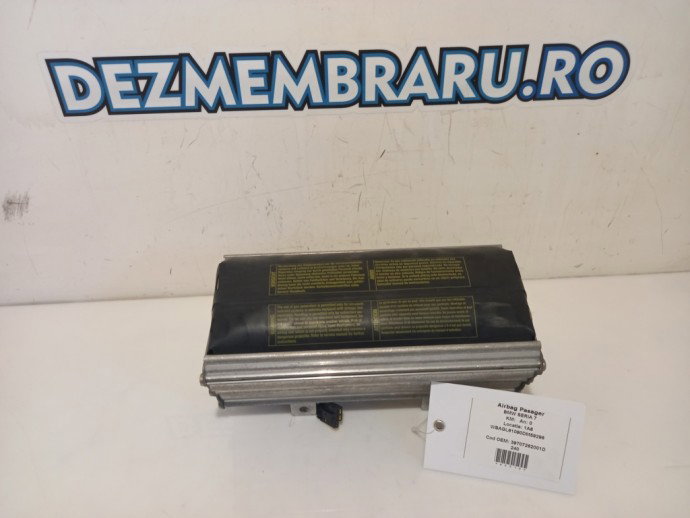 Airbag pasager BMW seria 7 4.4 39707262001D 2003-2008