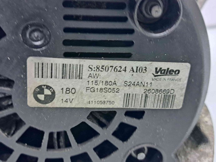 Alternator Bmw 3 (E90) [Fabr 2005-2011] 8507624 2.0 N47D20C 135KW / 184CP  