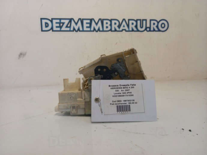 Broasca dreapta fata Mercedes Benz A200 2.0 CDI 1697302135  4 PINI 2004-2012