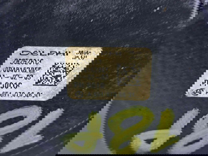 Pompa inalta presiune Mercedes Clasa E (W207) Coupe [Fabr 2009-2012] A6510700601 2.2 CDI OM65191   