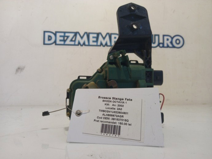 Broasca stanga fata Skoda Octavia 1.9 ALH 3B1837015Q 8 PINI 1996-2010 
