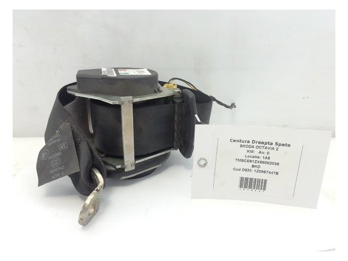 Centura dreapta spate Skoda Octavia 2 1.9 TDI 1Z0857447B 2004-2013