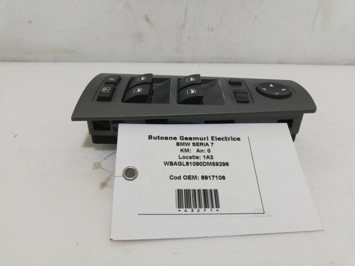 Butoane geamuri electrice BMW Seria 7 [E65] 4.4 6917106 2003-2008