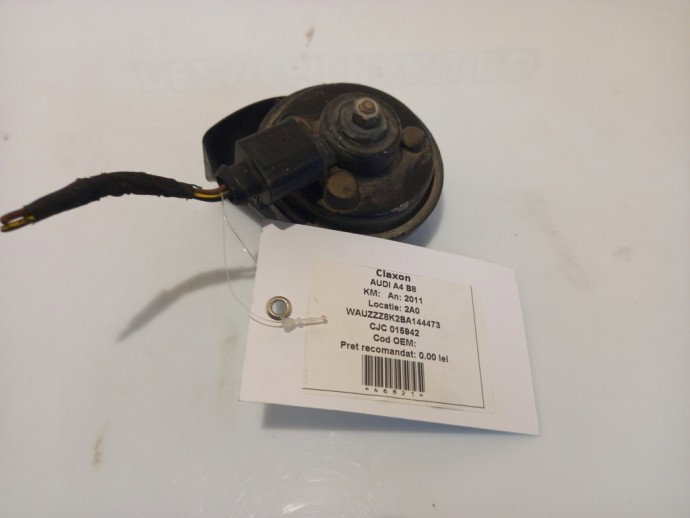 Claxon Audi A4 B8 2.0 TDI OEM 2008-2015