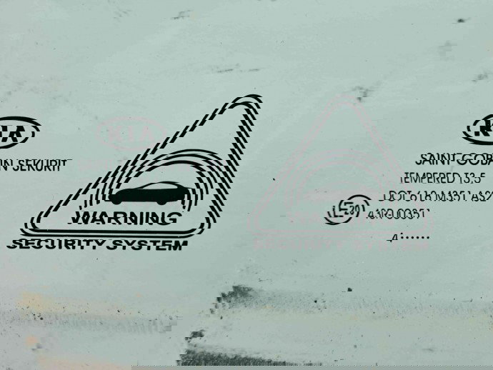 Geam usa dreapta fata Kia Sportage III [Fabr 2010-2016] OEM