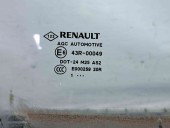 Geam usa dreapta fata Renault Scenic 3 [Fabr 2009-2015] OEM