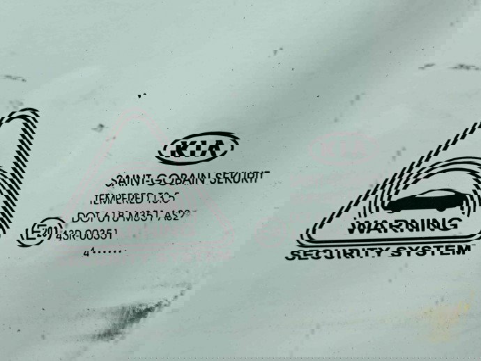 Geam usa stanga fata Kia Sportage III [Fabr 2010-2016] OEM