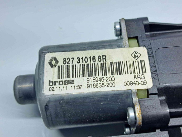 Motoras geam stanga spate Renault Scenic 3 [Fabr 2009-2015] 827310166R