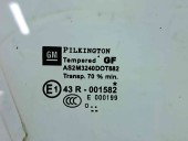 Geam usa dreapta fata Opel Astra J [Fabr 2009-2015] OEM