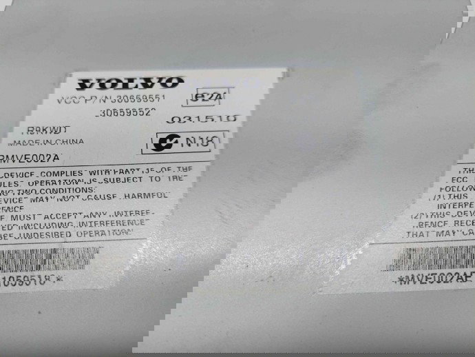 Amplificator audio Volvo S40 II (MS) [Fabr 2004-2012] 30659551 / 30659552