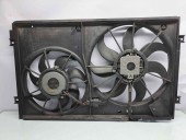Electroventilator Audi A3 (8P1) [Fabr 2003-2012] 1K0121207T 1.9 TDI BKC 77KW / 105CP  