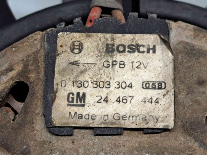 Electroventilator Opel Astra H [Fabr 2004-2009] 24467445 / 0130303304 1.7 CDTI Z17DTH   