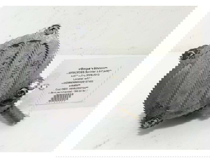 Pompa vacuum MERCEDES Sprinter 3.5-t (906) 2.2 DIESEL 2006- A6462300165