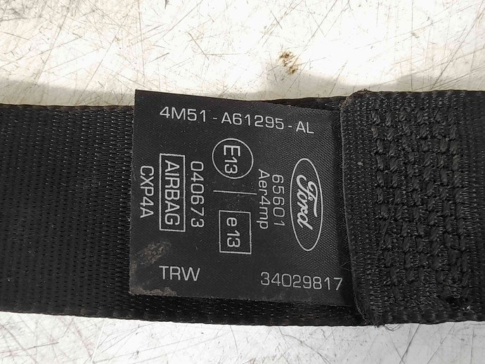 Kit airbag Ford Focus 2 (DA) [Fabr 2004-2012] 4M51-A042B85 CF / 8M5T 14B321 1.6 TDCI  