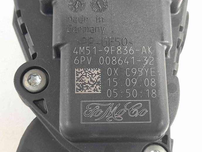 Pedala acceleratie Ford Focus 2 (DA) [Fabr 2004-2012] 4M51-9F836-AK 1.6 TDCI  