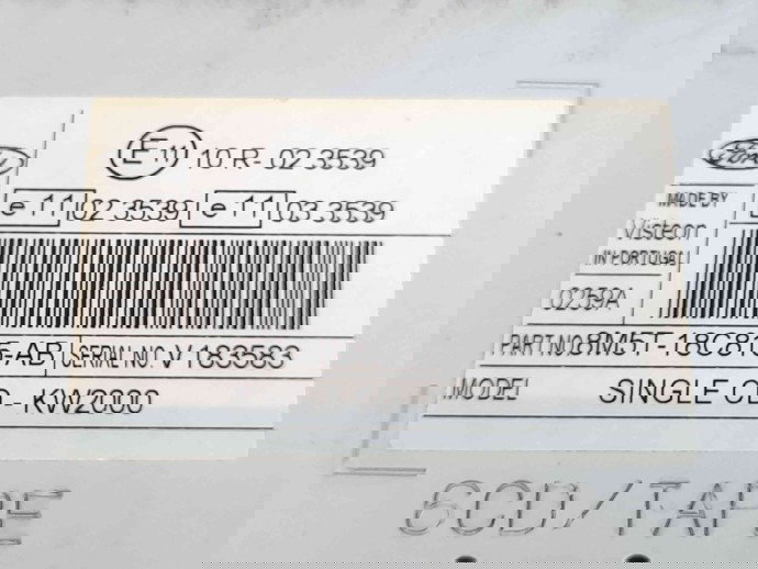 Radio CD Ford Focus 2 (DA) [Fabr 2004-2012] 8M5T-18C815-AB