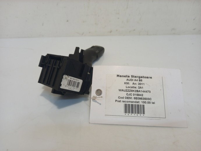 Maneta stergatoare Audi A4 B8 2.0 TDI 8E095350C 2008-2015