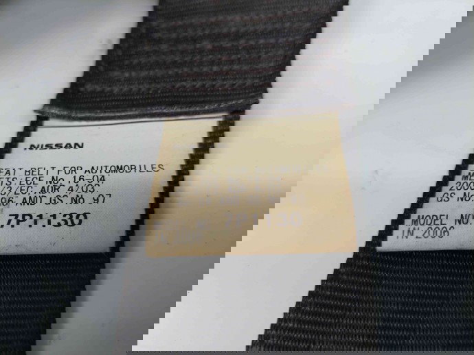 Centura dreapta spate Nissan Navara (D40) [Fabr 2005-2014] 7P1130