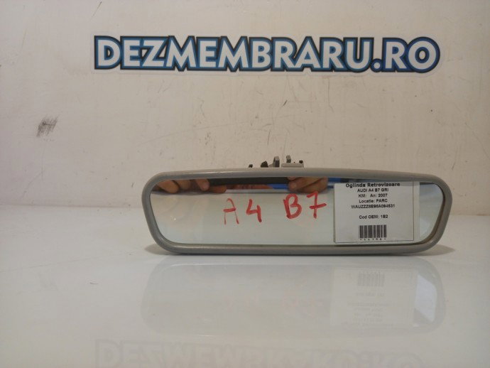 Oglinda retrovizoare Audi A4 B7 2.0 TDI OEM 2004-2008