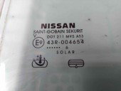 Geam usa dreapta spate Nissan Navara (D40) [Fabr 2005-2014] OEM