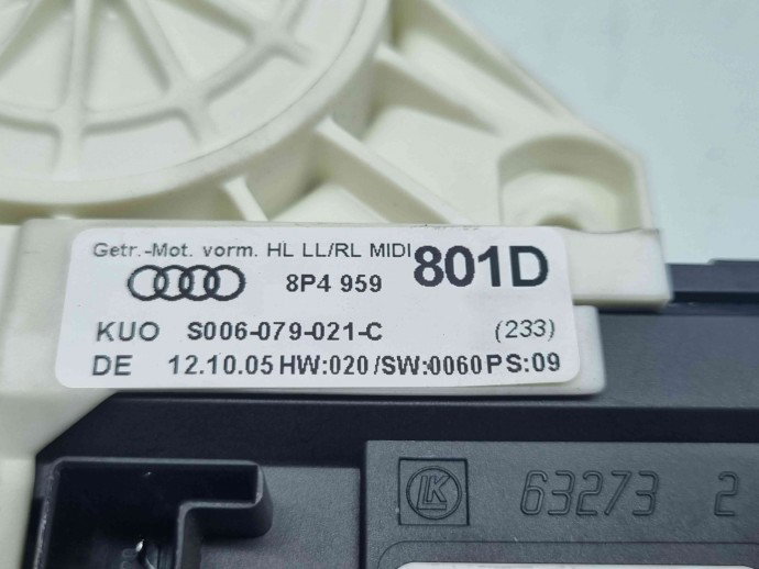 Motoras geam stanga spate Audi A3 (8P1) [Fabr 2003-2012] 8P4959801D