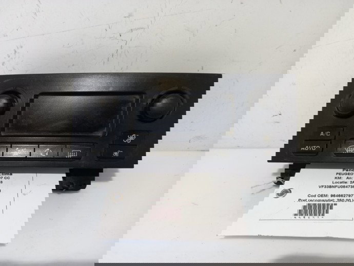 Panou clima Peugeot 307 CC 1.6 HDI 9646627977 2000-2008