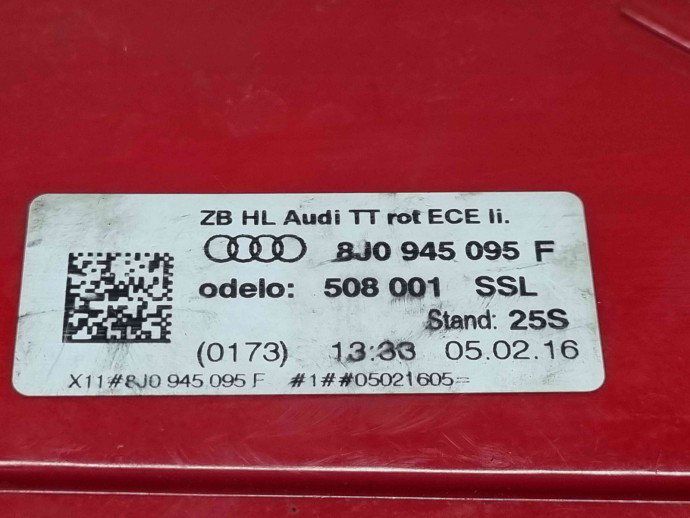  Stop aripa stanga Audi TT (8J3) [Fabr 2006-2013] 8J0945095F