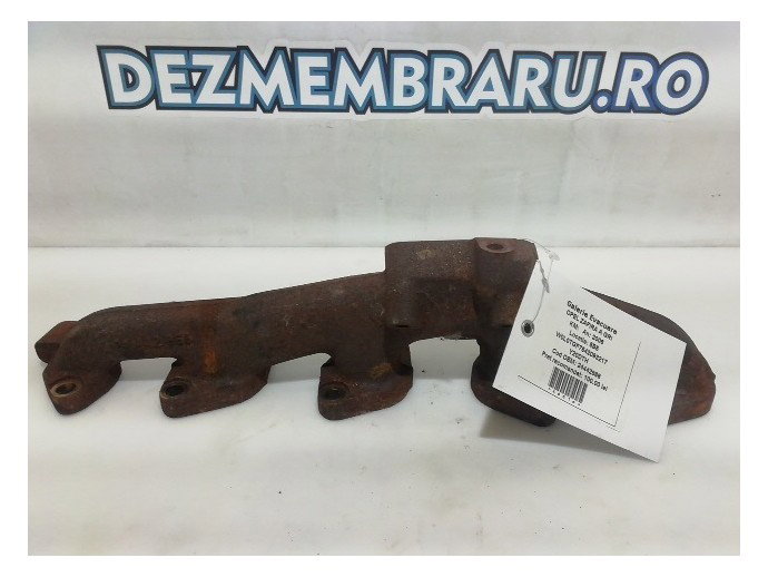 Galerie evacuare Opel Zafira A 2.0 Y20DTH 24442866 1999-2005