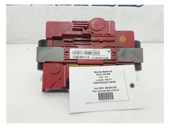 Borna bateria BMW Seria 3 E90 2.0D 694291208 2005-2011