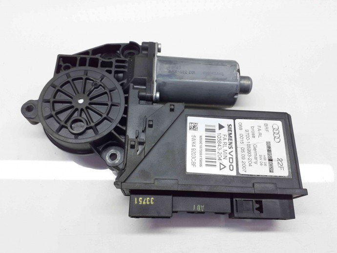 Motoras geam dreapta fata Audi A4 (8EC, B7) [Fabr 2004-2008] 8E2959802F