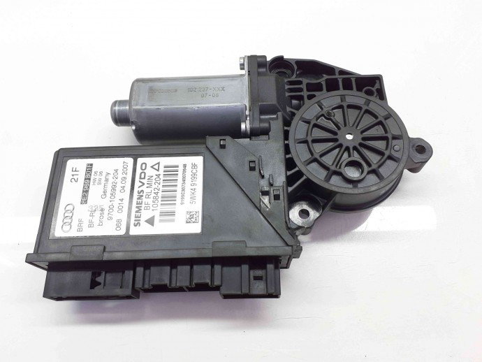 Motoras geam stanga fata Audi A4 (8EC, B7) [Fabr 2004-2008] 8E2959801F