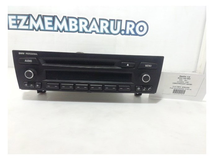 Radio CD BMW Seria 3 E90 2.0D 9263459 2005-2011