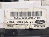  Panou comanda clima Ford Focus 2 (DA) [Fabr 2004-2012] 7M5T-19980-AA