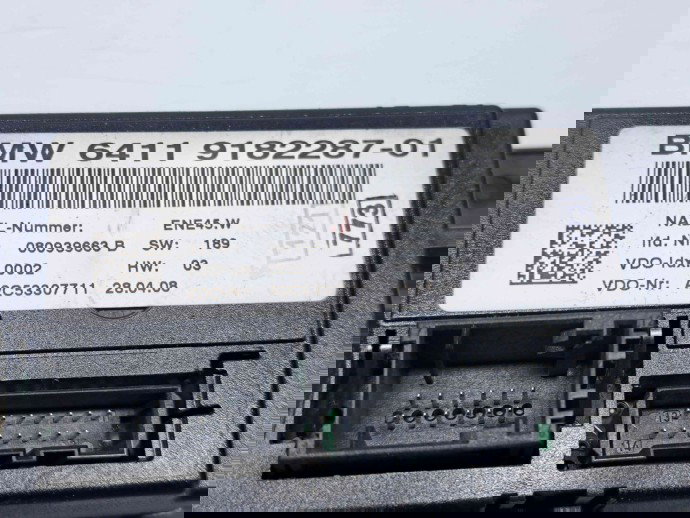  Panou comanda clima Bmw 1 (E81, E87) [Fabr 2004-2010] 9182287