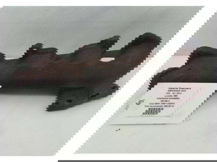 Galerie evacuare Mercedes C Class 2.2 CDI 642961 A6511420001 2007-2014