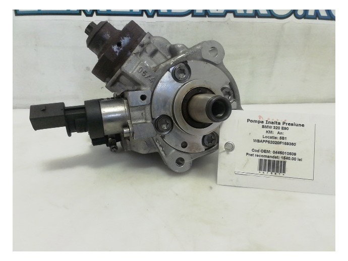 Pompa inalta presiune BMW Seria 3 E90 2.0D 0445010509 2005-2011