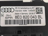 Display AC Audi A4 (8EC, B7) [Fabr 2004-2008] 8E0820043BL