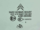 Geam usa stanga fata Citroen C5 (III) [Fabr 2008-2017] OEM